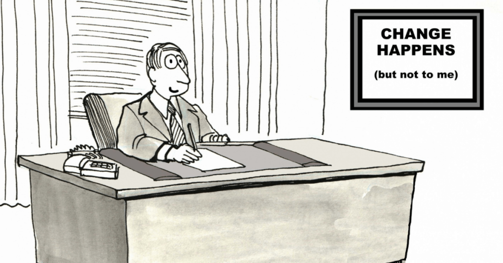 cartoon of change